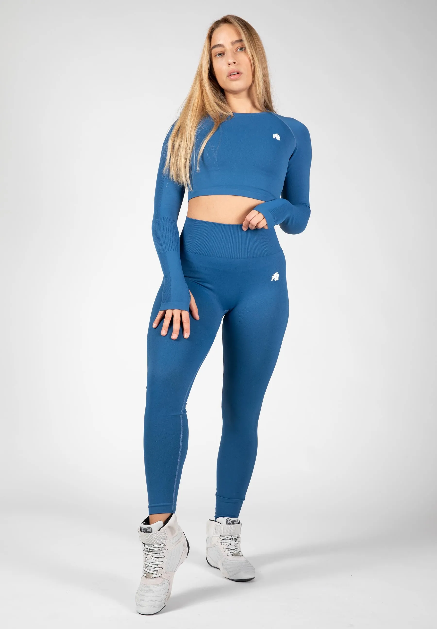 Hilton Seamless Leggings - Blue