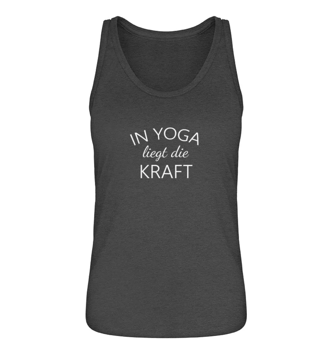 In Yoga liegt die Kraft 100% Bio Tank Top