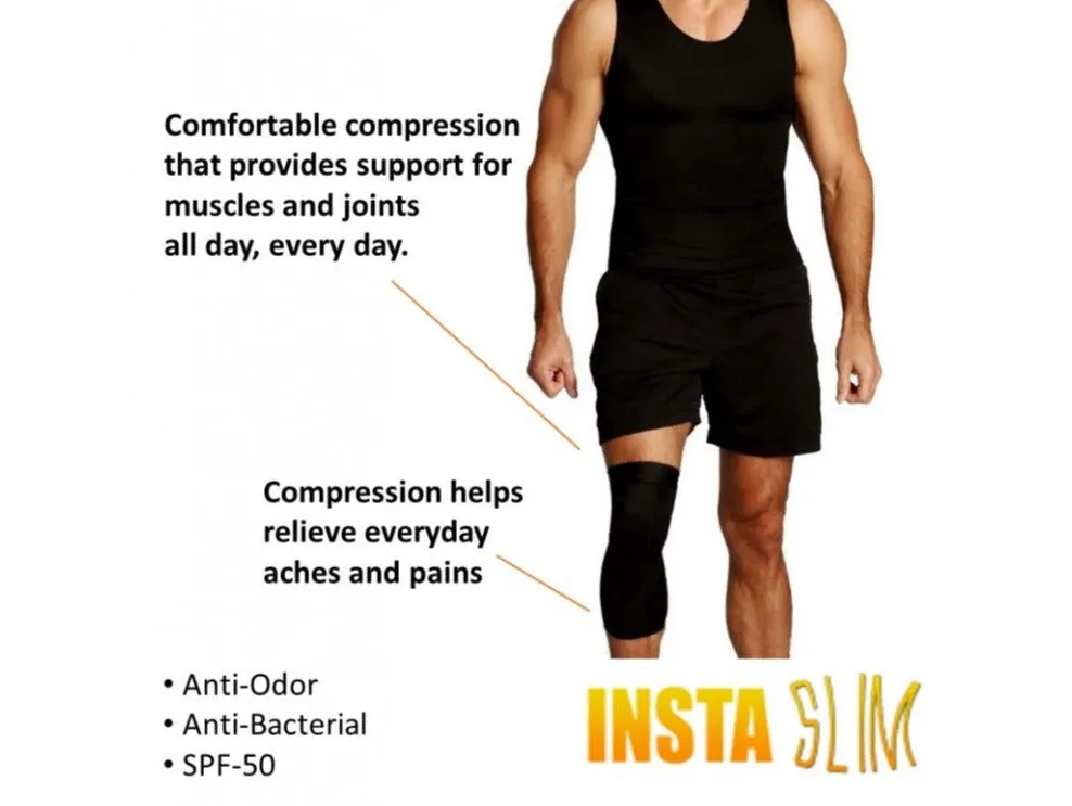 Insta Slim High Compression Unisex Knee Sleeves AK60011