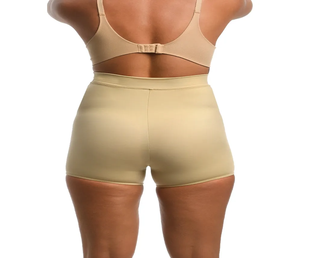 InstantFigure Plus Size Hi-Waist Boy Shorts WBSH010C