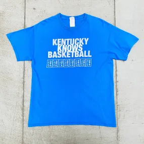 Kentucky Wildcats: 2012 "Kentucky Knows Basketball" Graphic Tee (M)