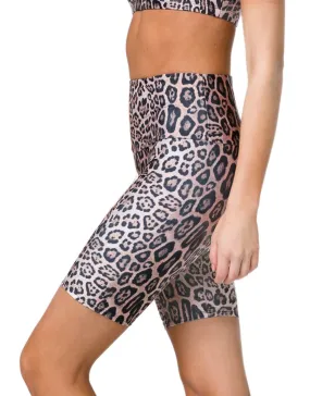 Last Chance! Onzie High Rise Bike Shorts 2225 XS Leo and Black