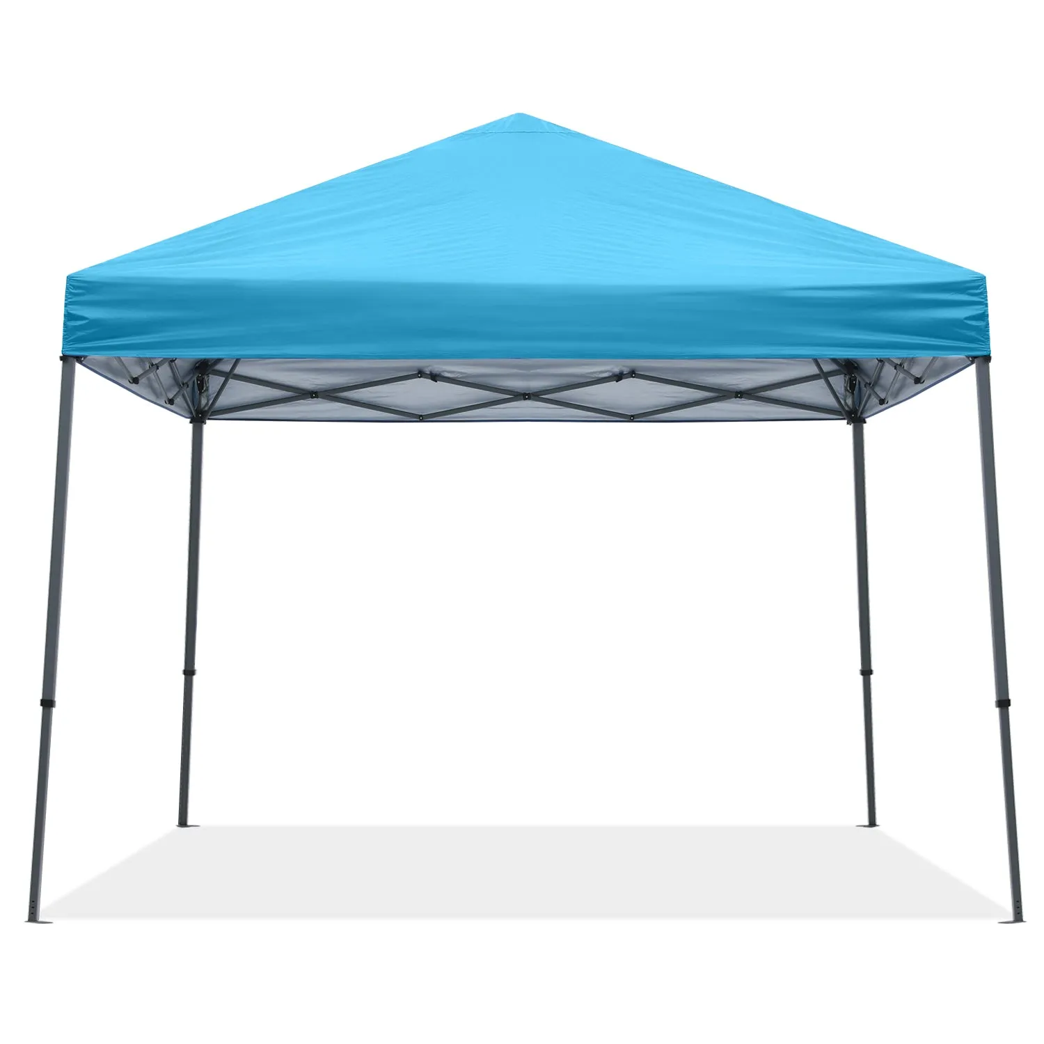 Leisure Sports 8x8/10x10/12x12 Portable Pop Up Canopy Tent with Large Base