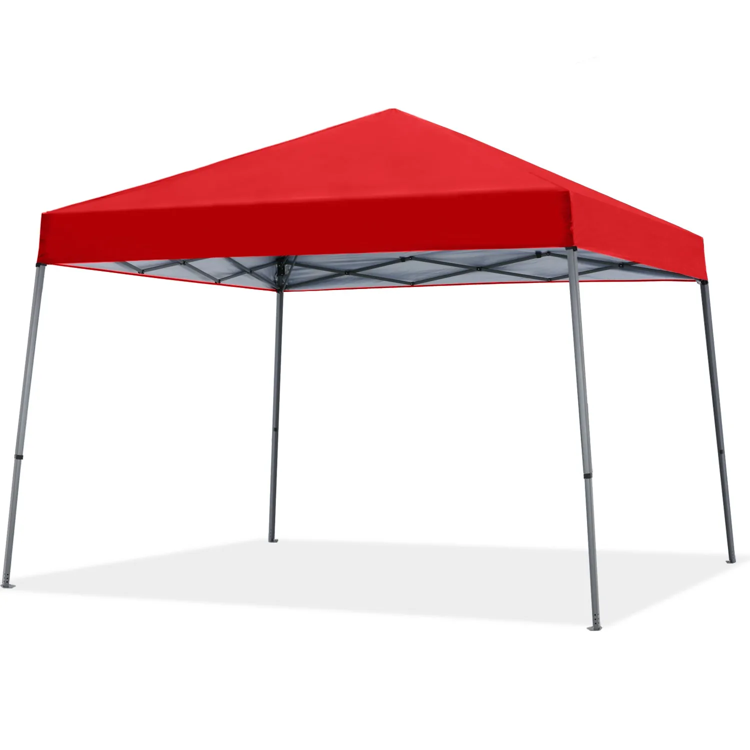 Leisure Sports 8x8/10x10/12x12 Portable Pop Up Canopy Tent with Large Base