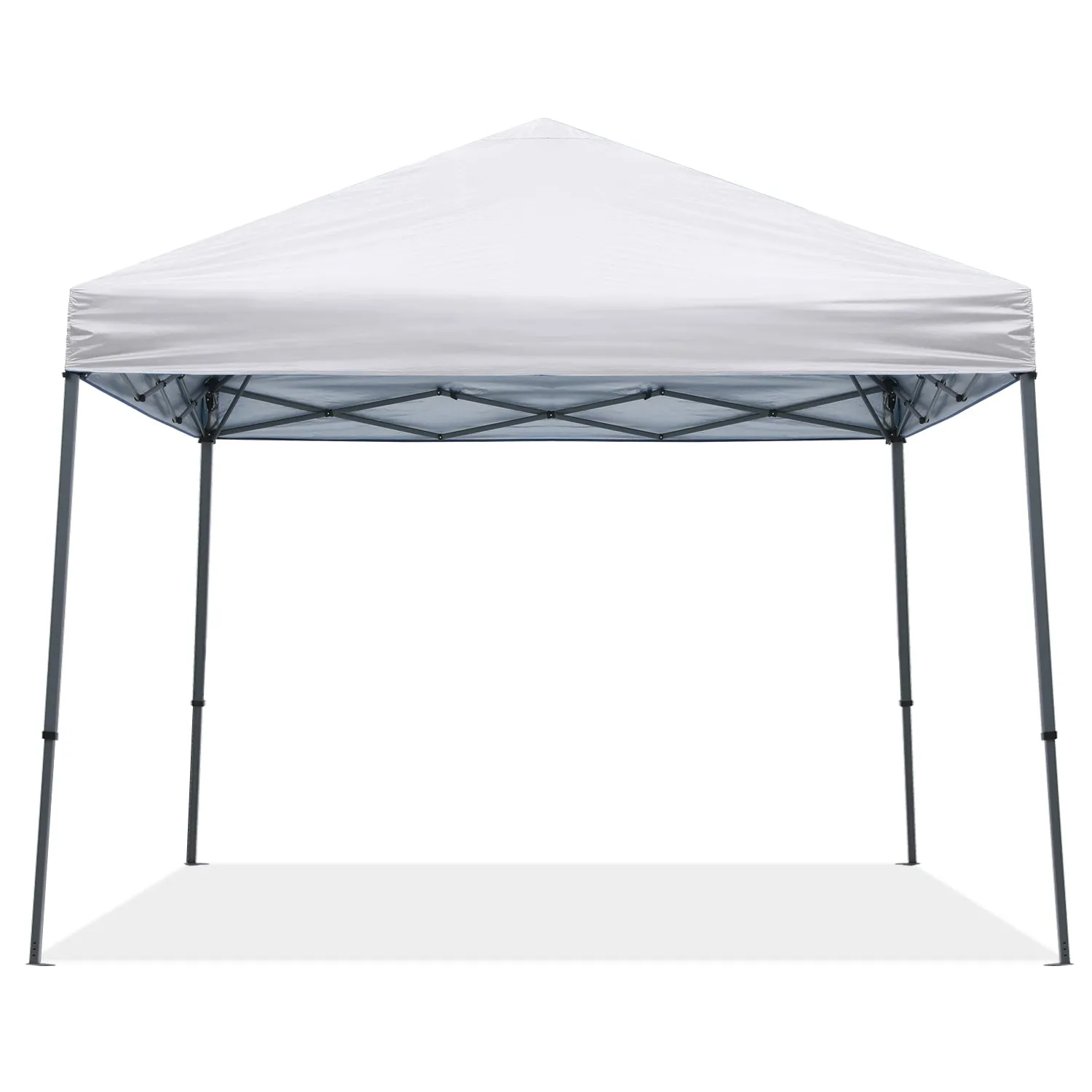 Leisure Sports 8x8/10x10/12x12 Portable Pop Up Canopy Tent with Large Base