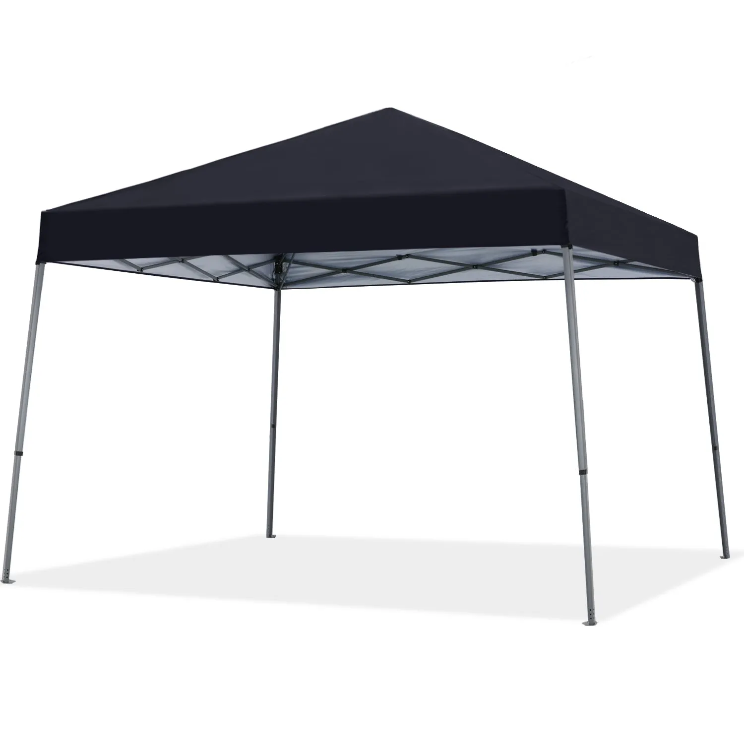 Leisure Sports 8x8/10x10/12x12 Portable Pop Up Canopy Tent with Large Base