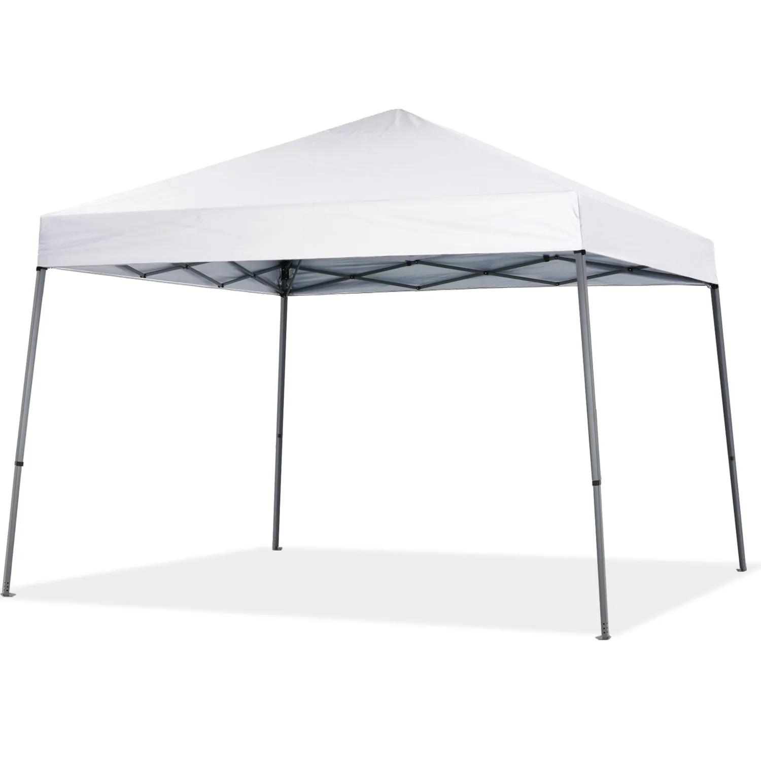 Leisure Sports 8x8/10x10/12x12 Portable Pop Up Canopy Tent with Large Base