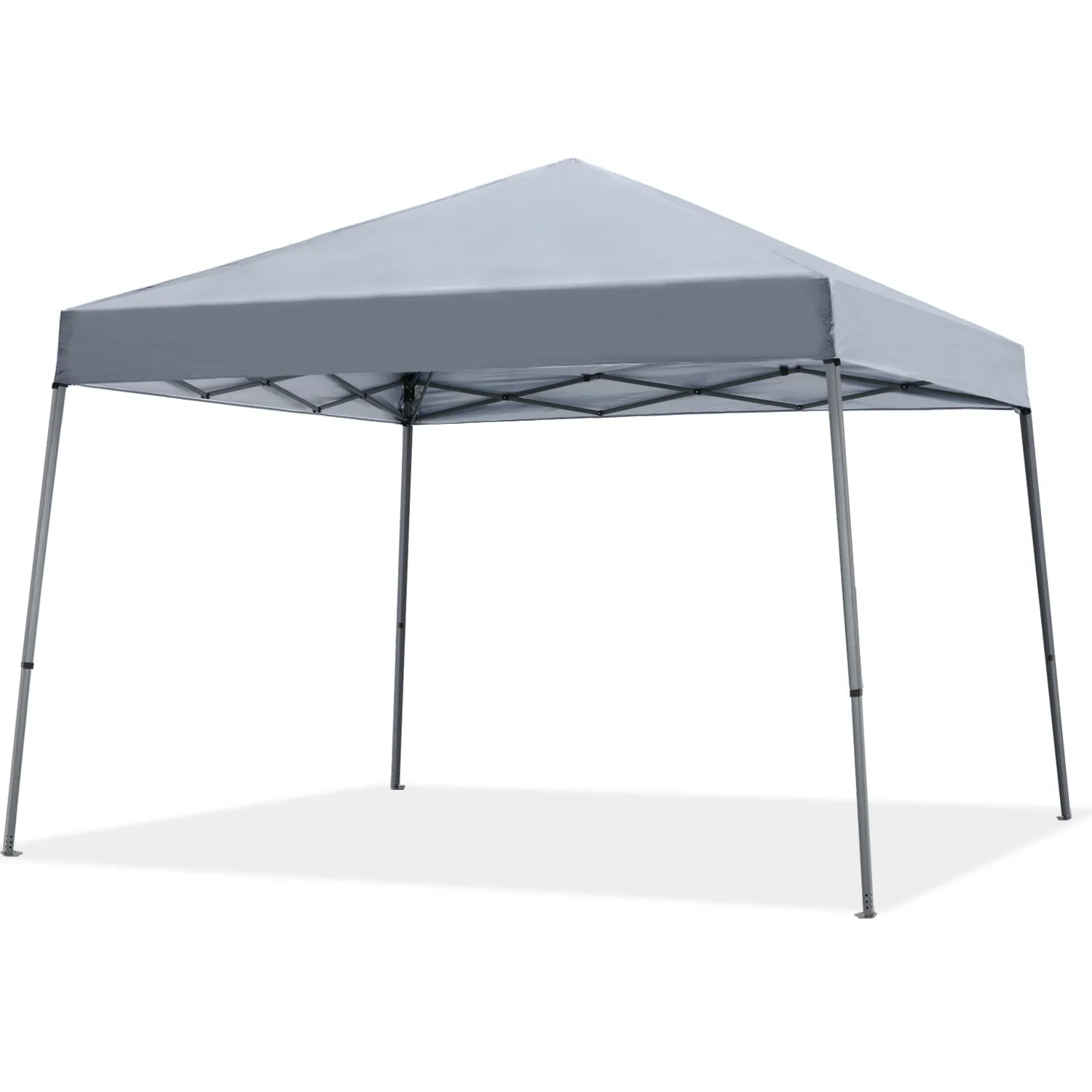 Leisure Sports 8x8/10x10/12x12 Portable Pop Up Canopy Tent with Large Base