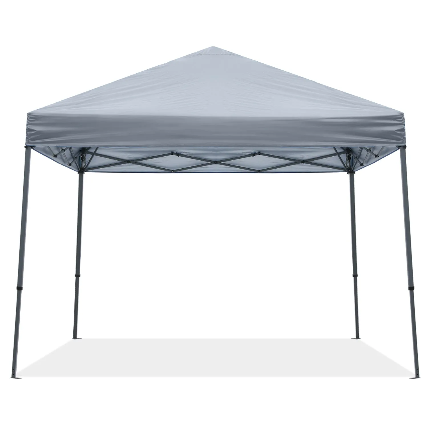 Leisure Sports 8x8/10x10/12x12 Portable Pop Up Canopy Tent with Large Base