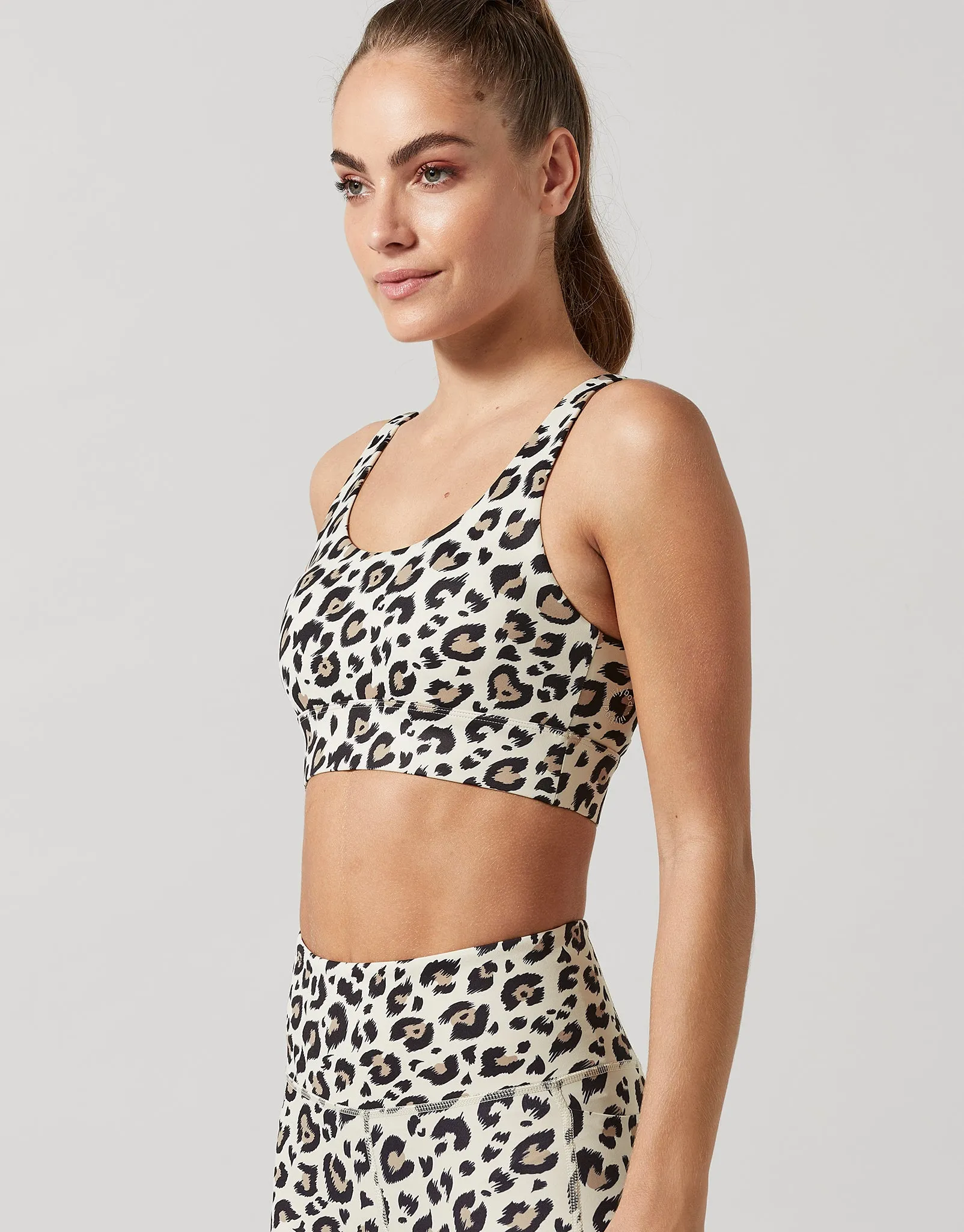 Lexie Sports Bra in Animal Print