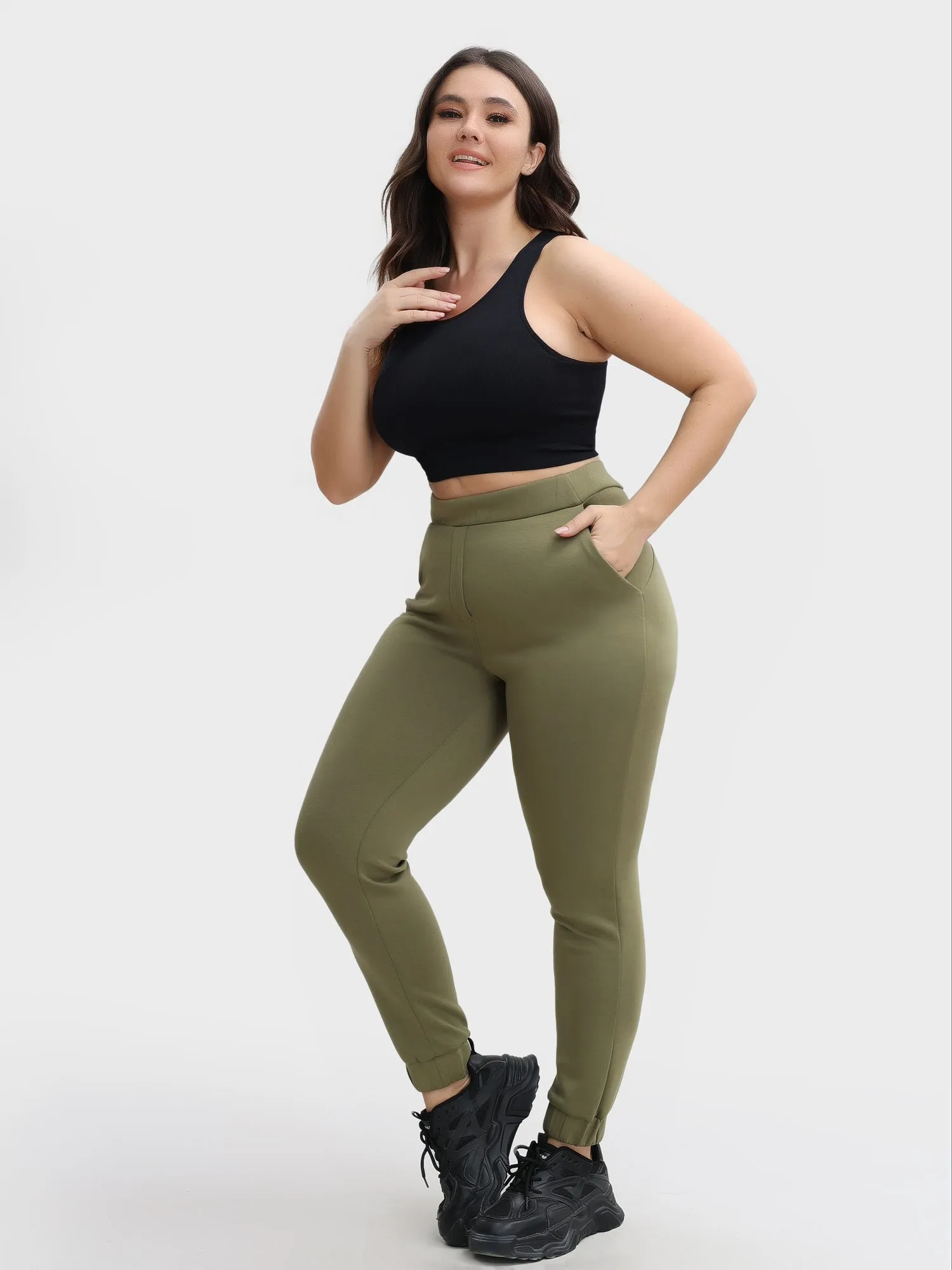 Loose Stylish Versatile Jogger Pants with Pockets