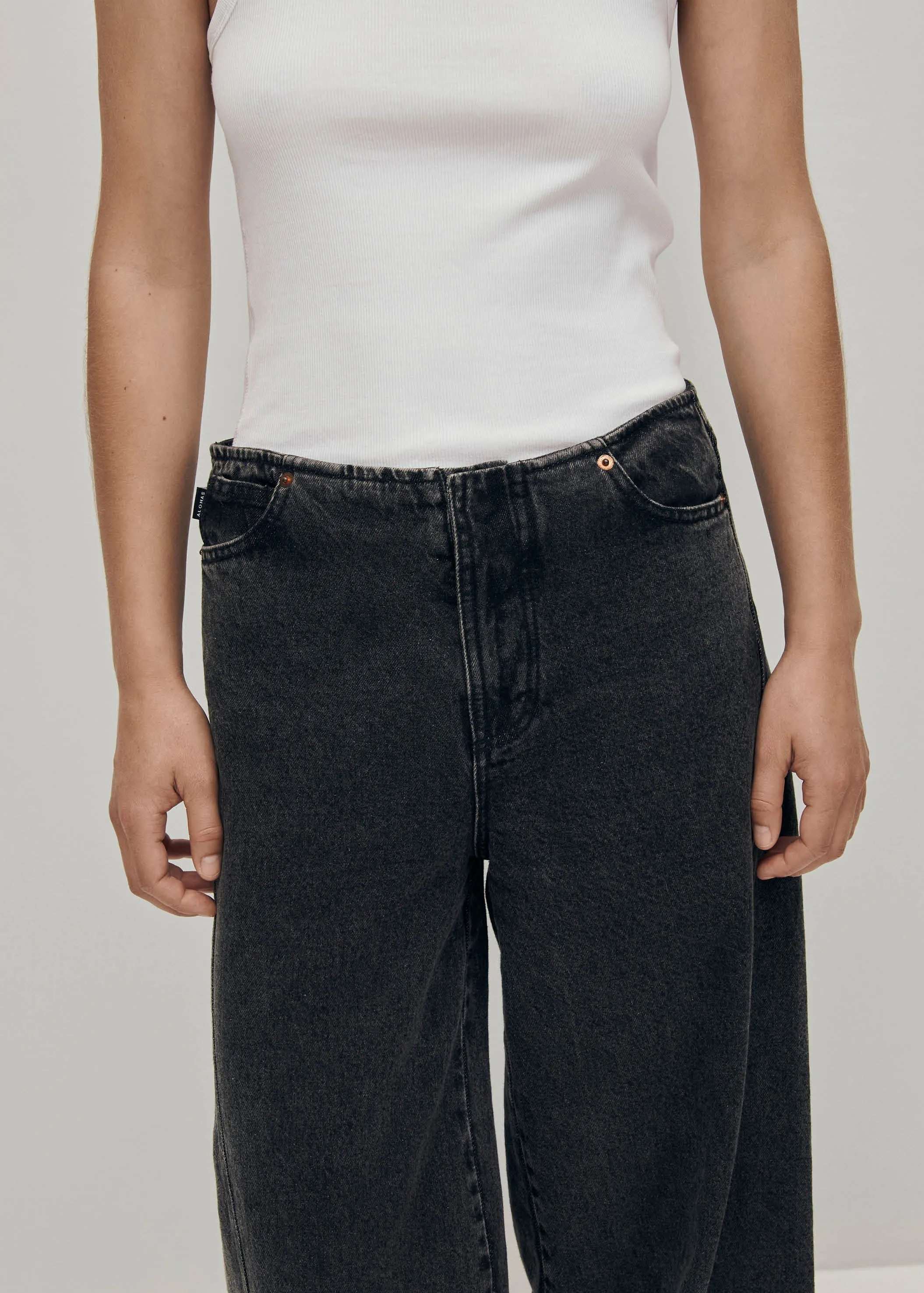 Magda Black Denim Pants