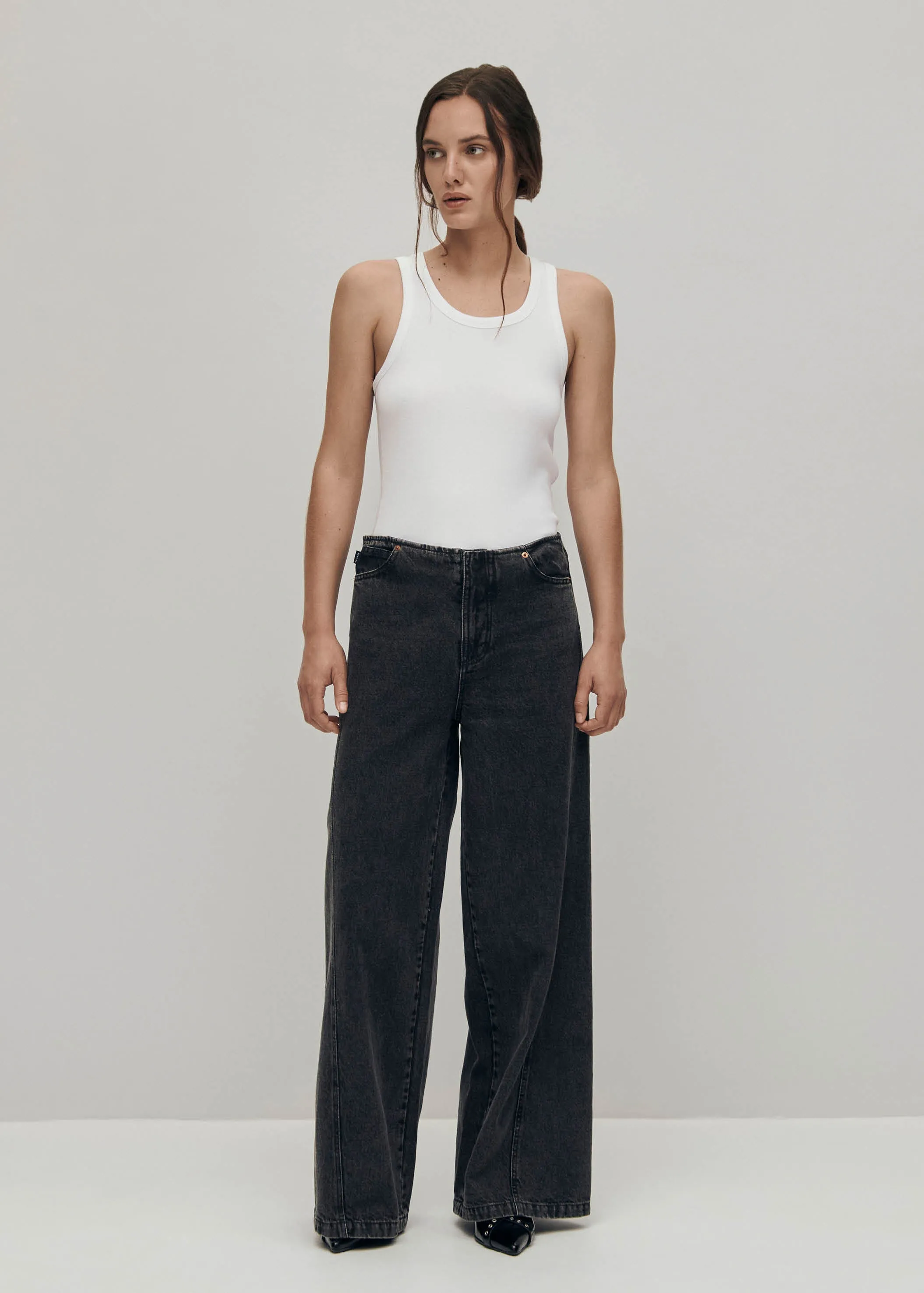 Magda Black Denim Pants