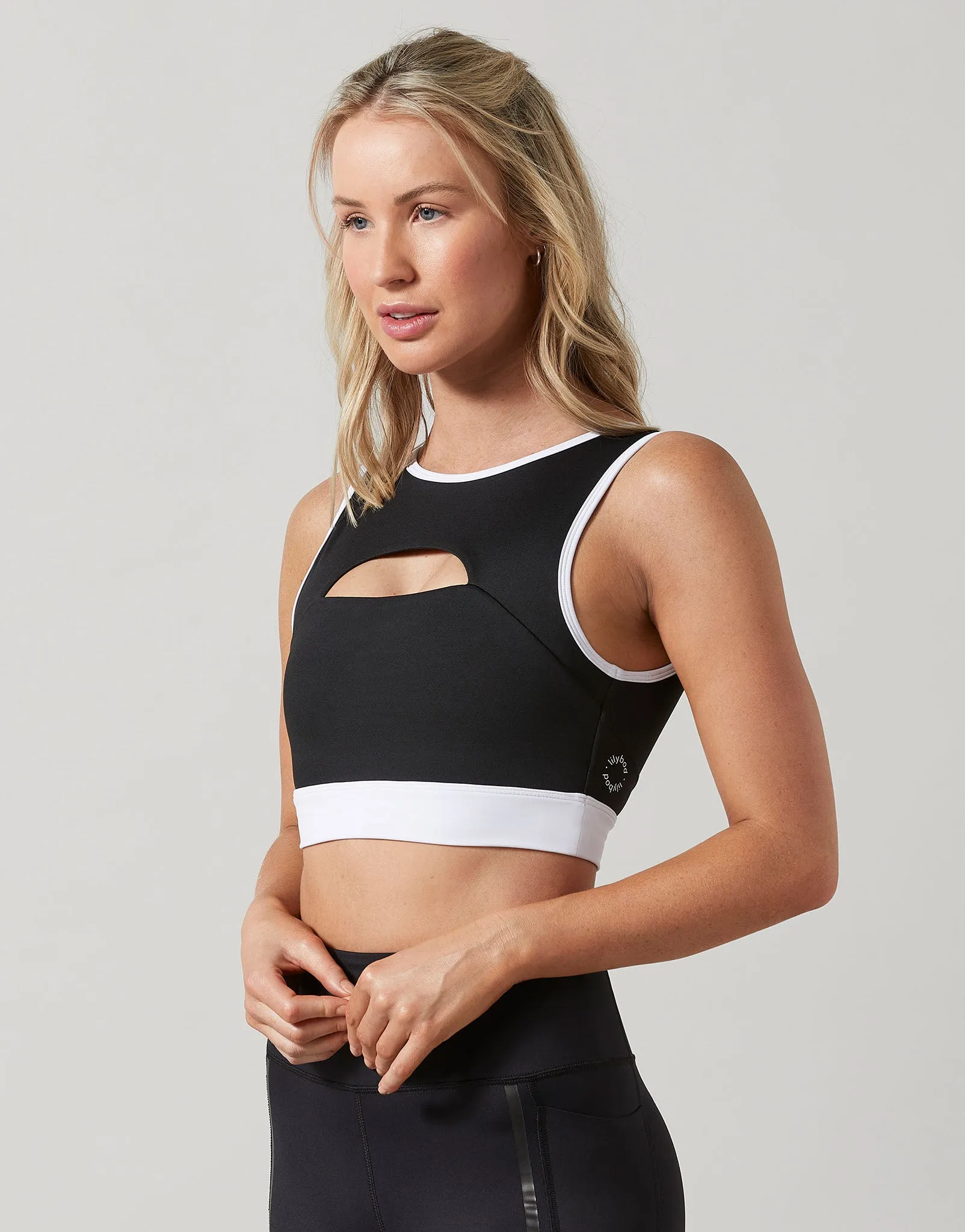 Marlow Sports Bra in Black