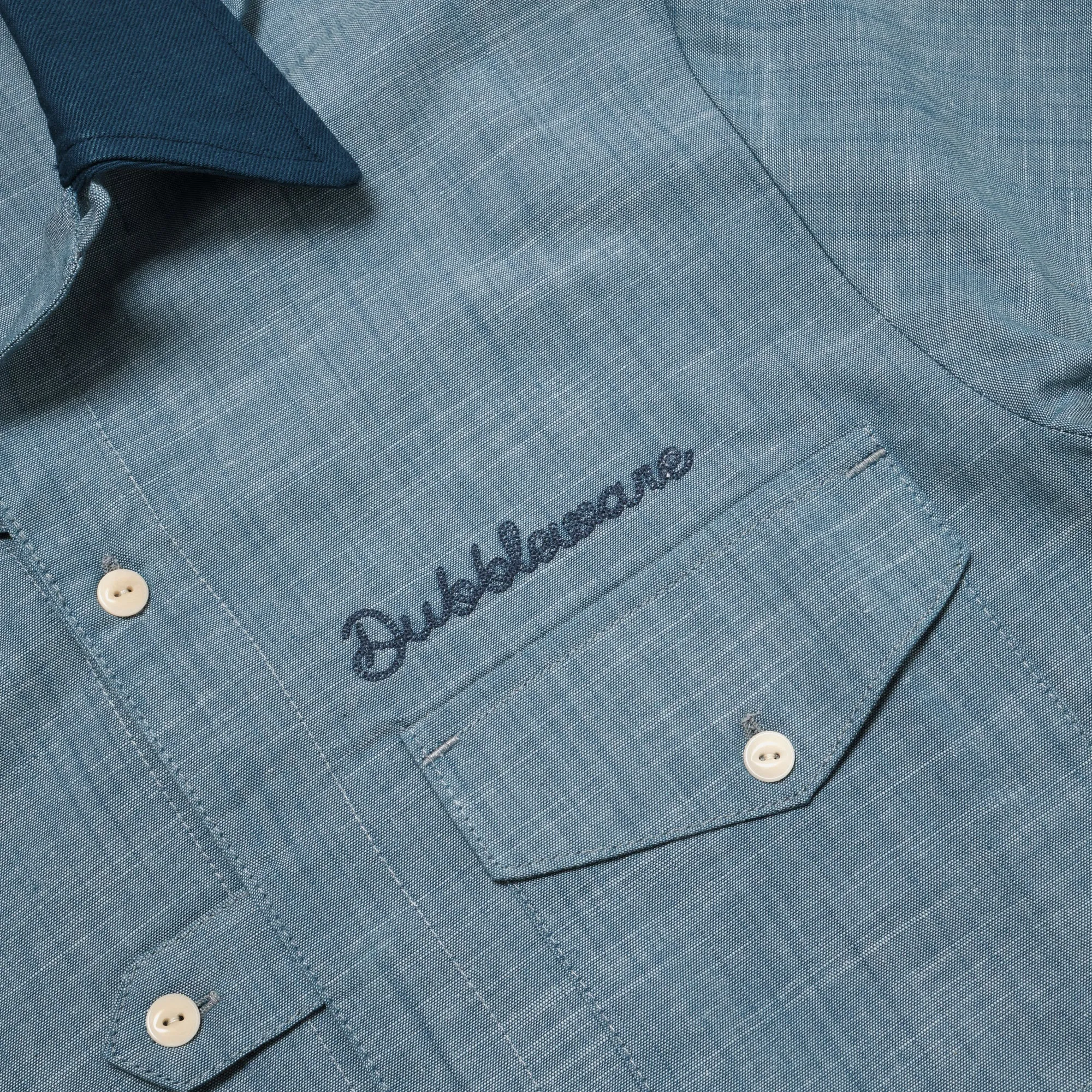 MECHANICS CHAMBRAY SHIRT - BLUE