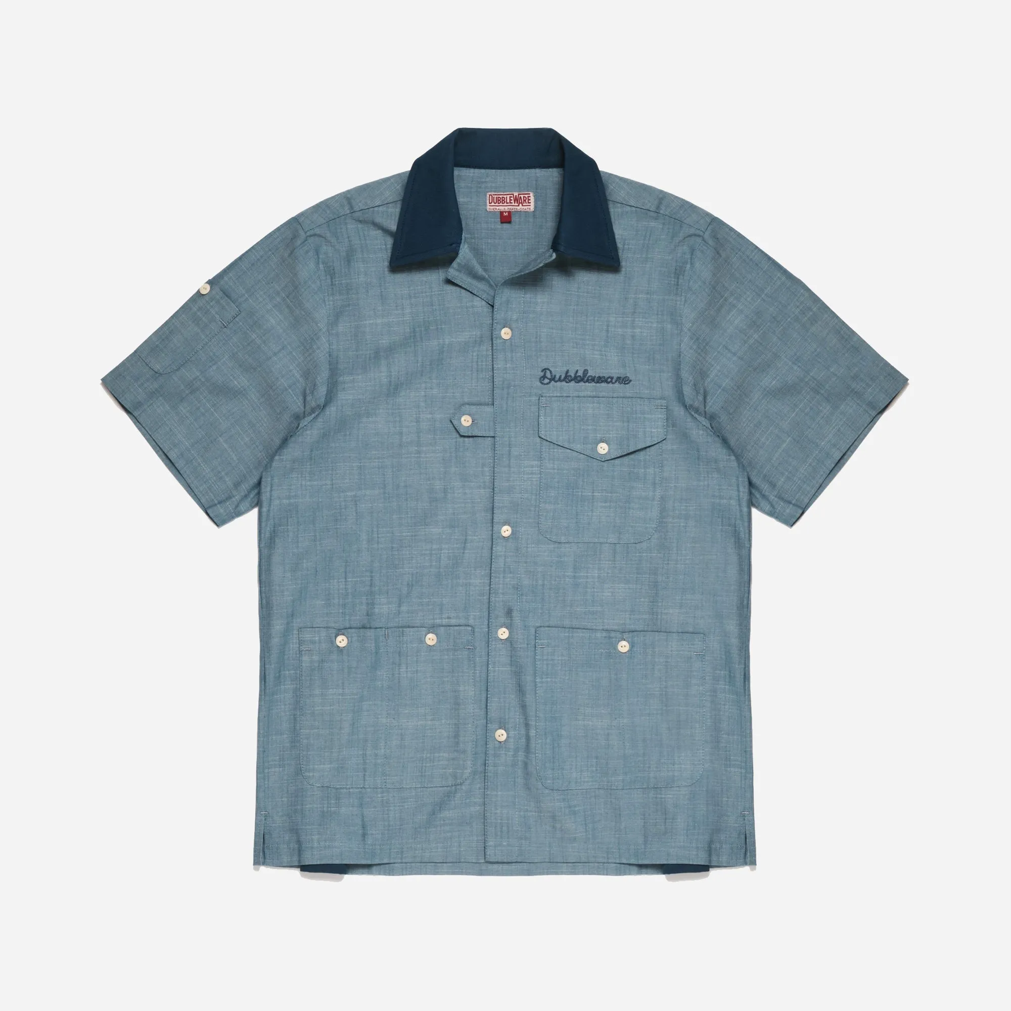 MECHANICS CHAMBRAY SHIRT - BLUE