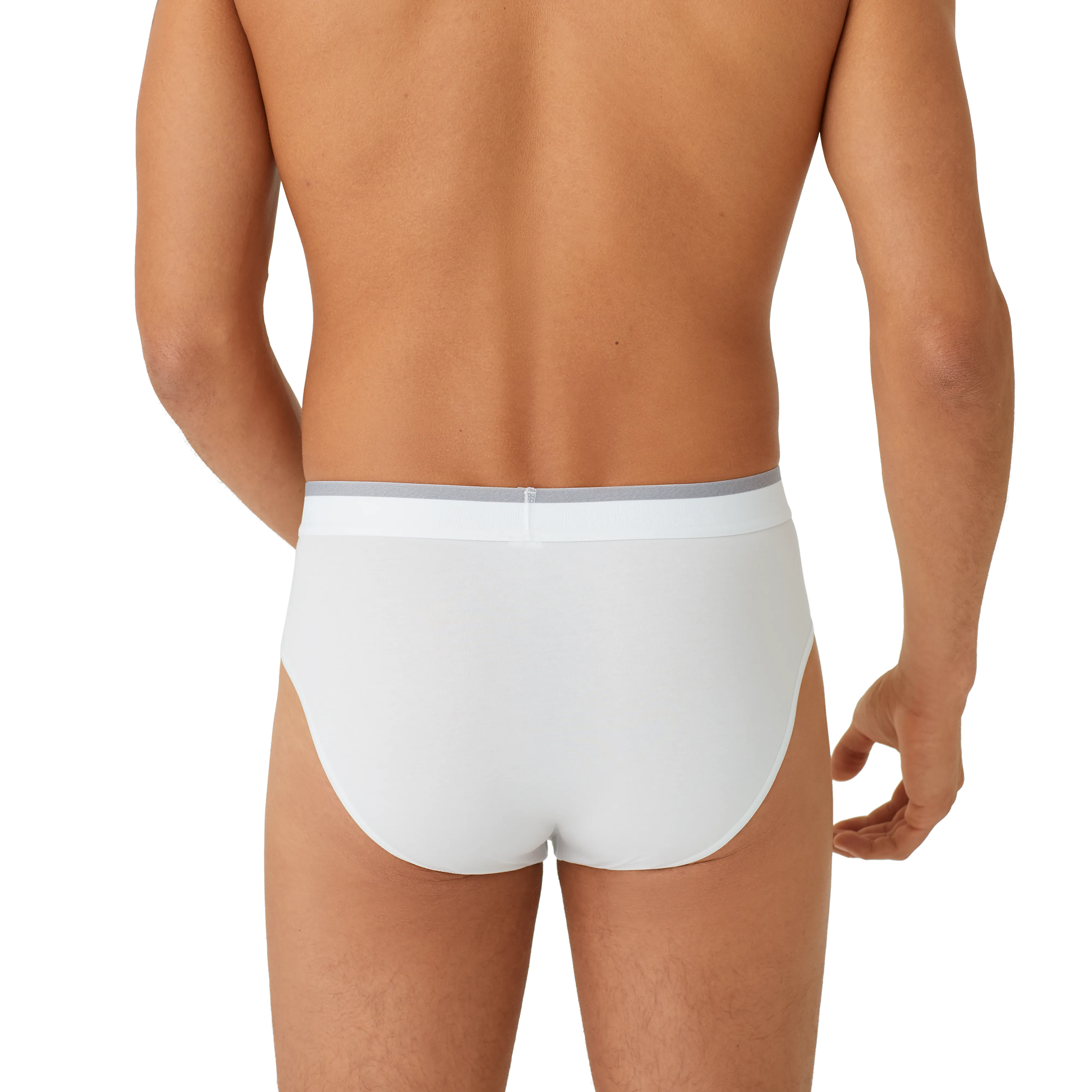 Men's Cotton Modal Blend Flyless Brief 3-Pack