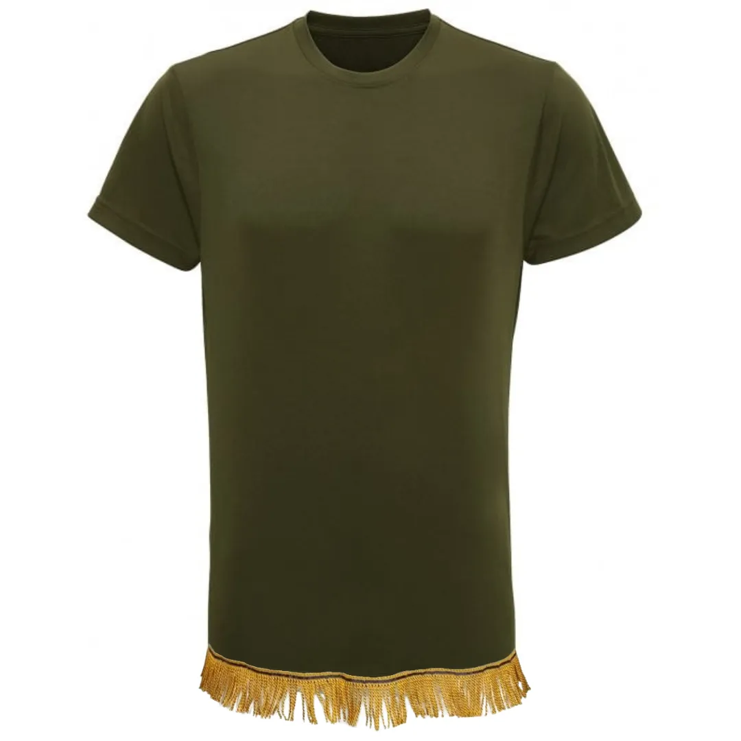 Men's Performance Fringed T-Shirt