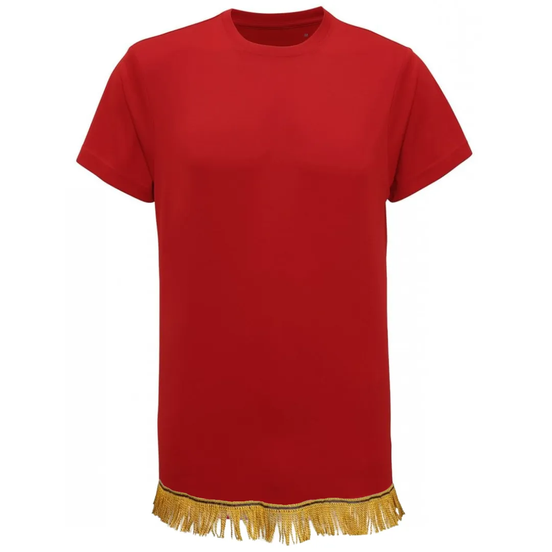 Men's Performance Fringed T-Shirt