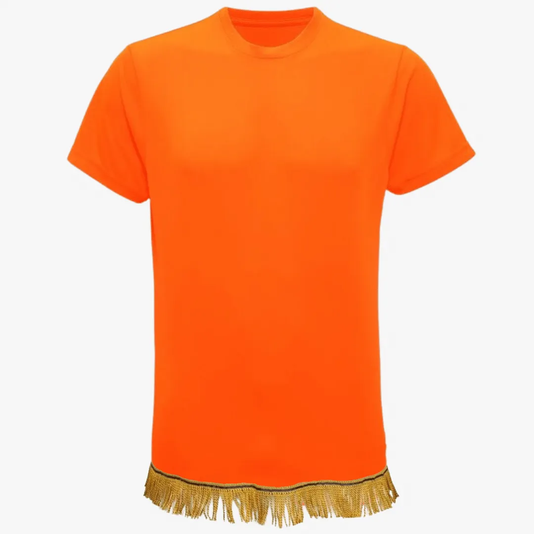 Men's Performance Fringed T-Shirt