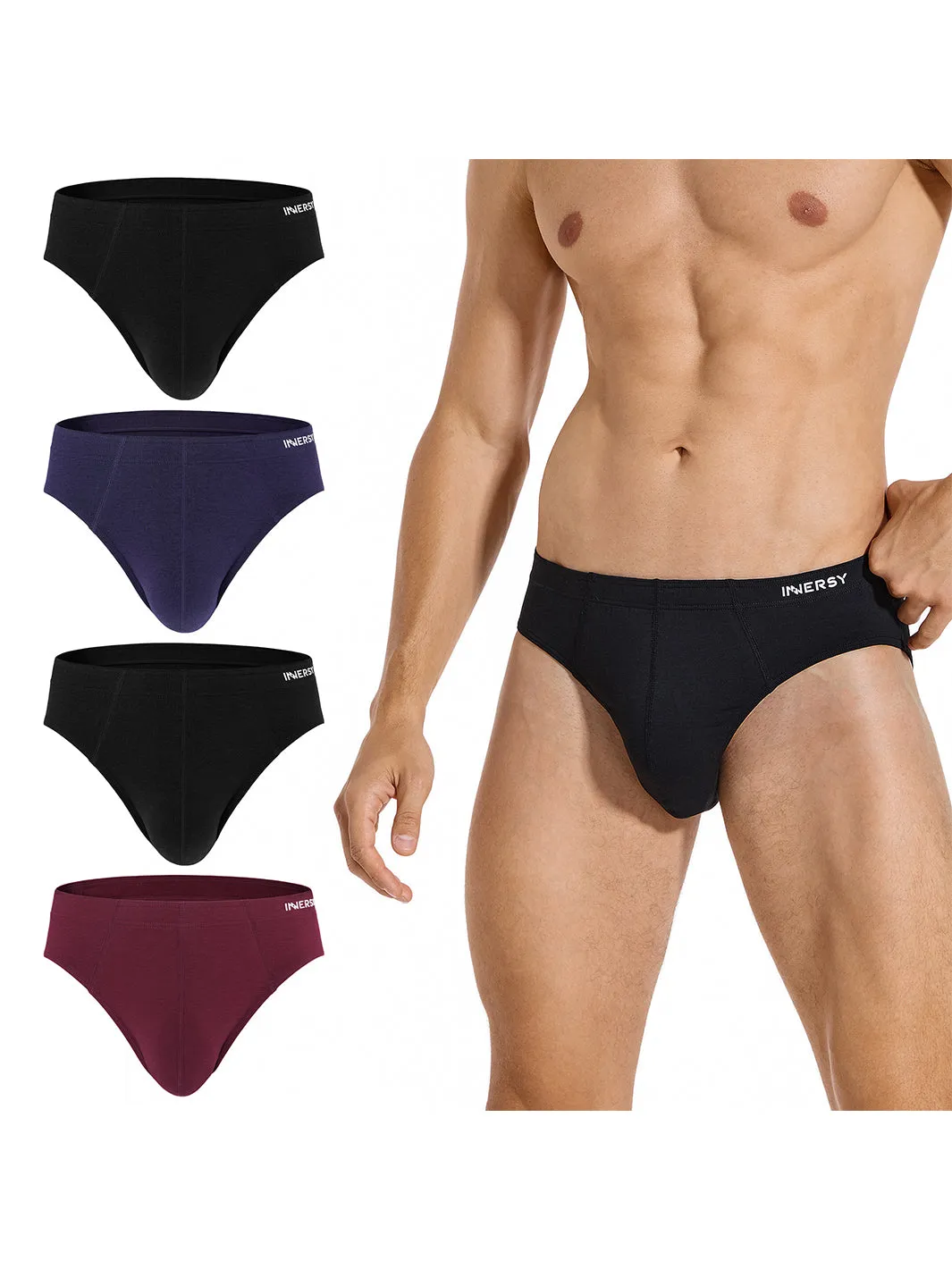 Men's Underwear Briefs 4-Pack