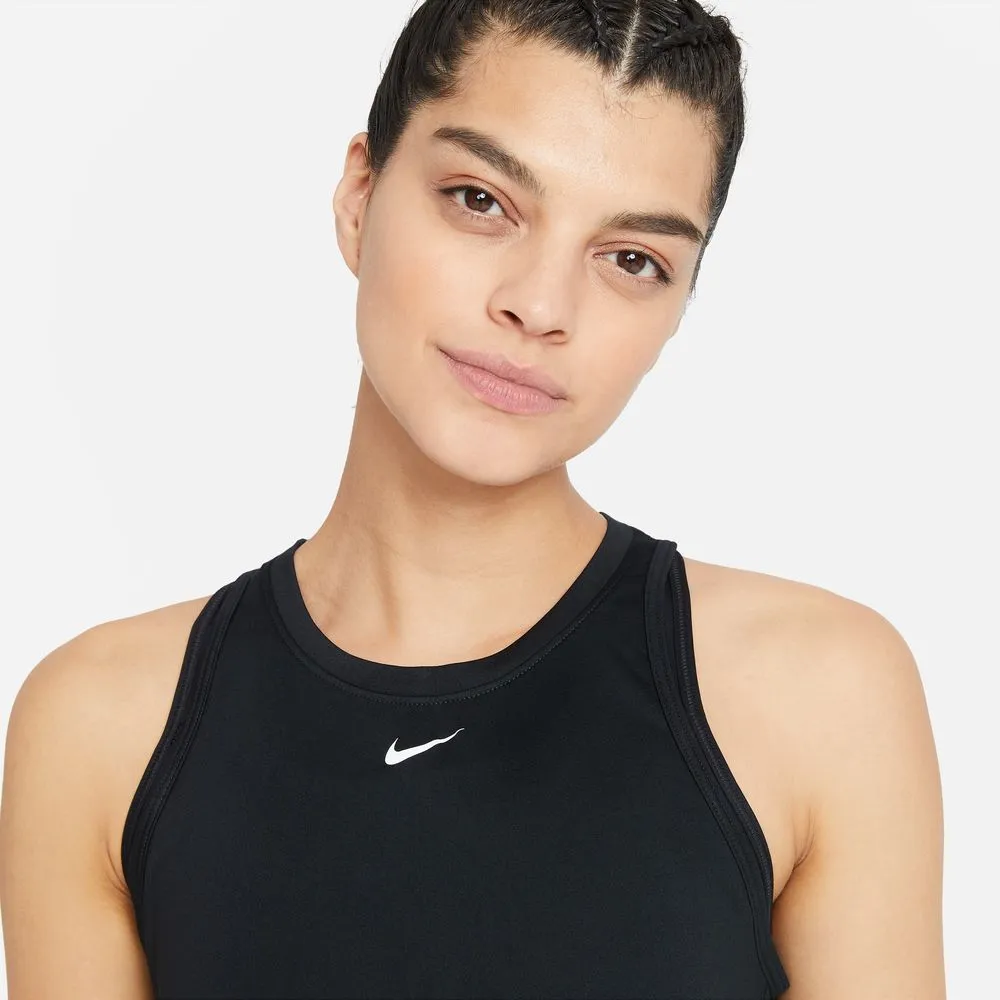 Nike Women's Dri-FIT One Tank Black / White