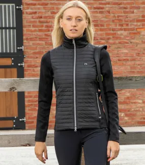 PEI Elena Ladies Hybrid Riding Jacket (Black)