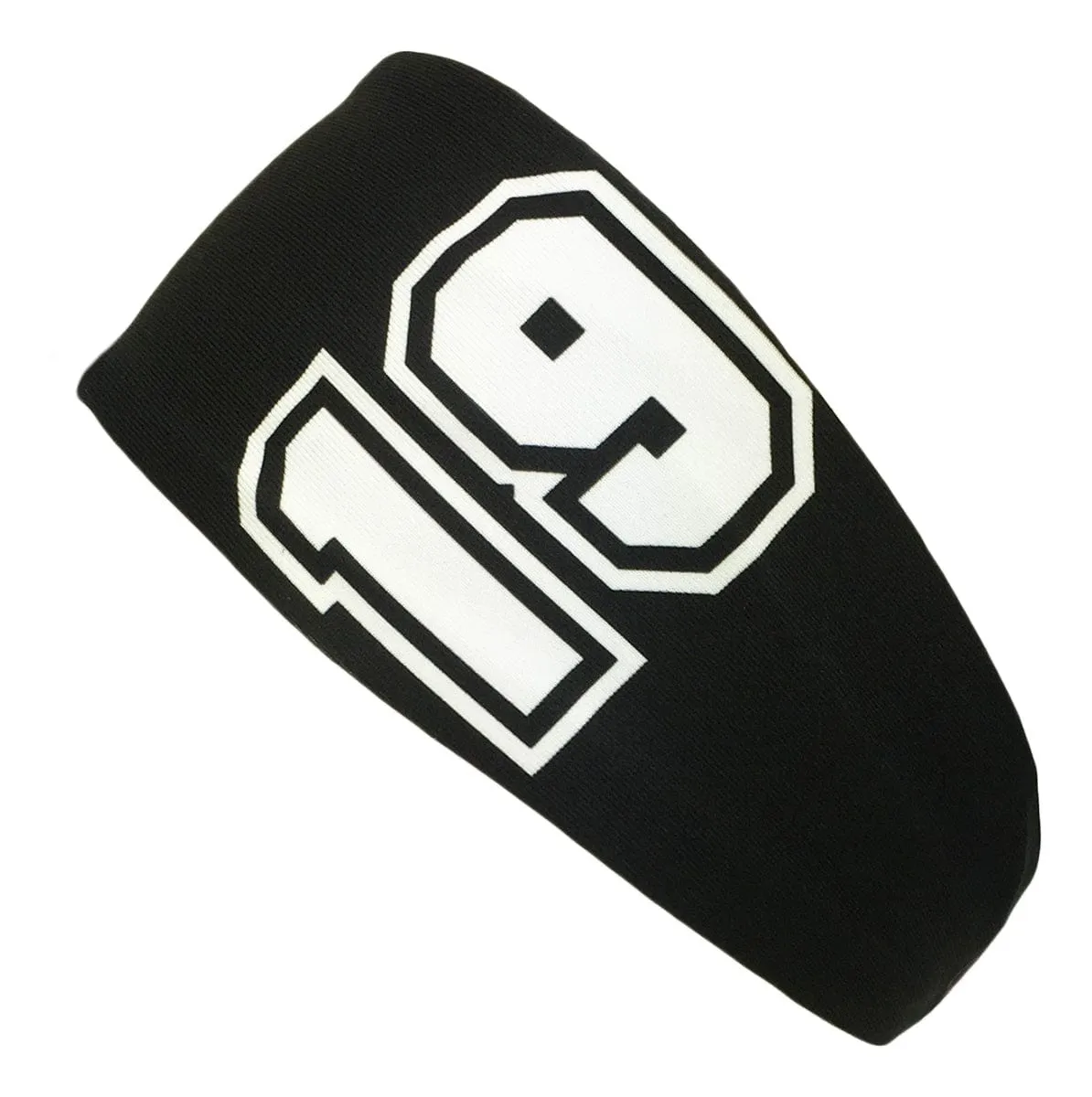 Player ID Black/White Headband Basketball Volleyball Softball Soccer