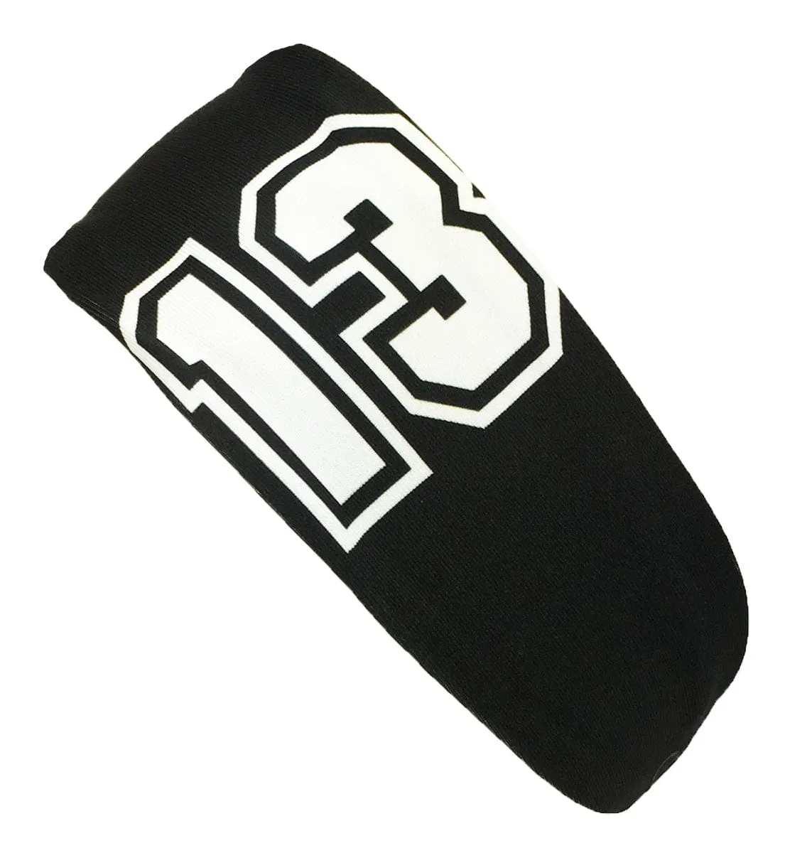 Player ID Black/White Headband Basketball Volleyball Softball Soccer