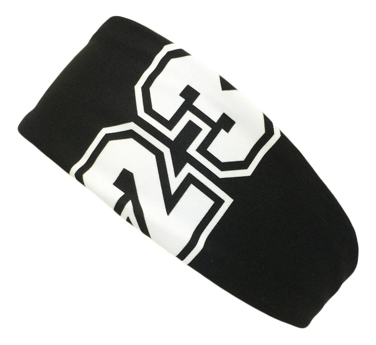 Player ID Black/White Headband Basketball Volleyball Softball Soccer