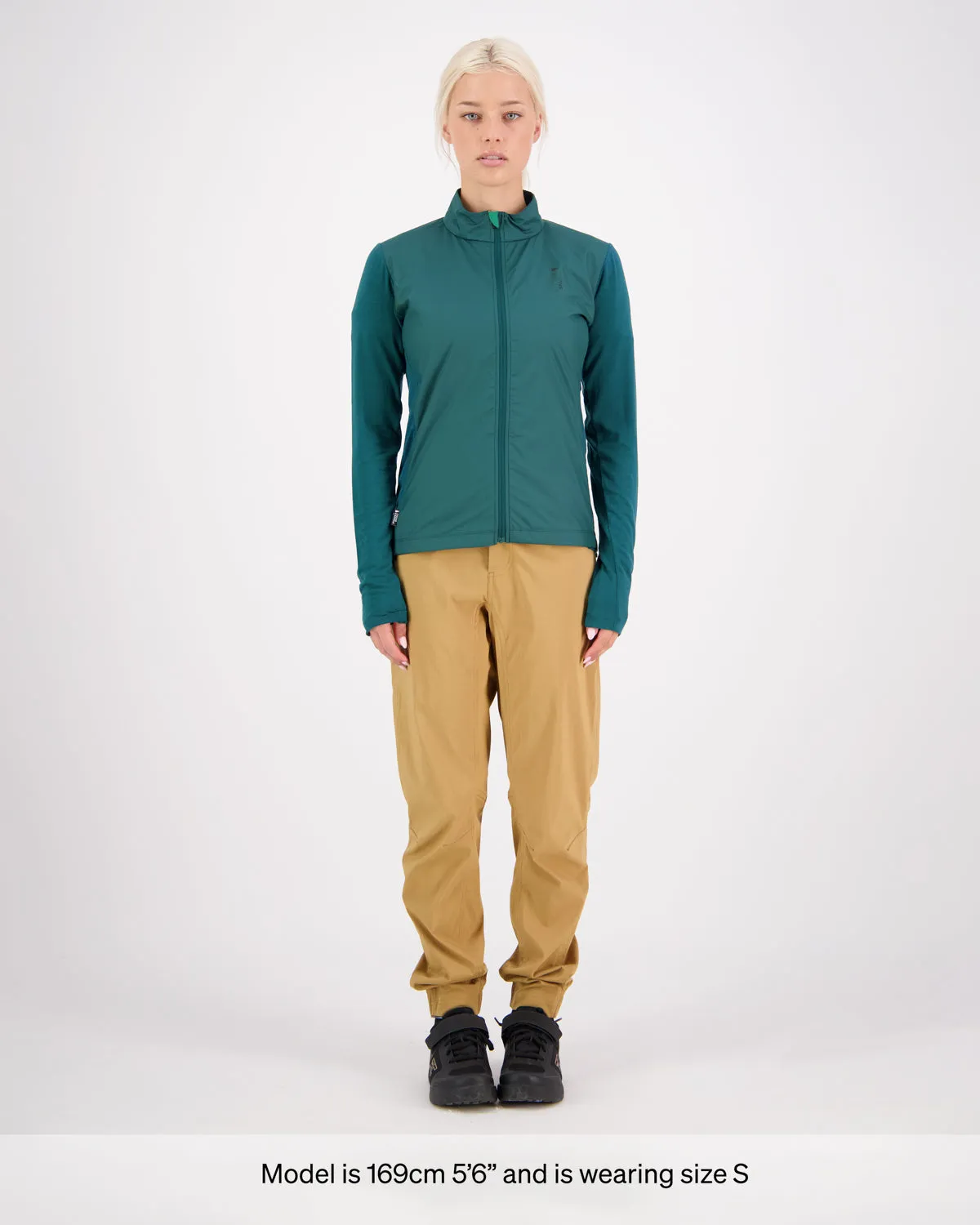 Redwood Merino Wind Jersey - Evergreen