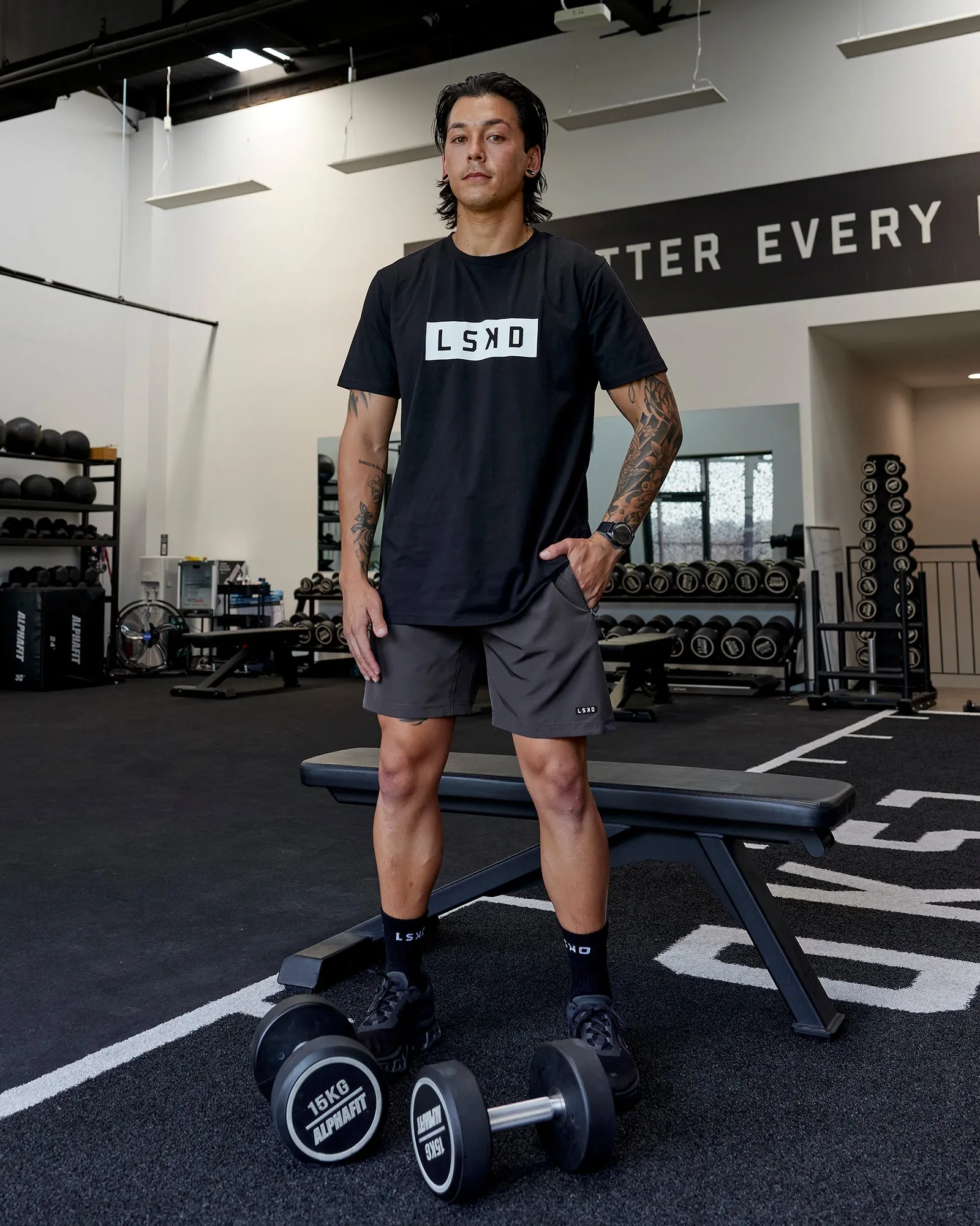 Rep 7" Performance Shorts - Asphalt