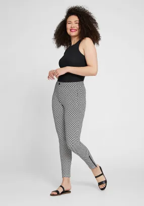 Skinny-Leg | Pencil Dress Pant Yoga Pants (Catstooth)