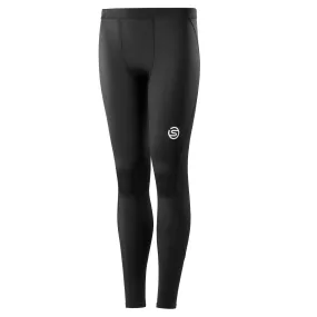 SKINS SERIES-1 YOUTH LONG TIGHTS BLACK