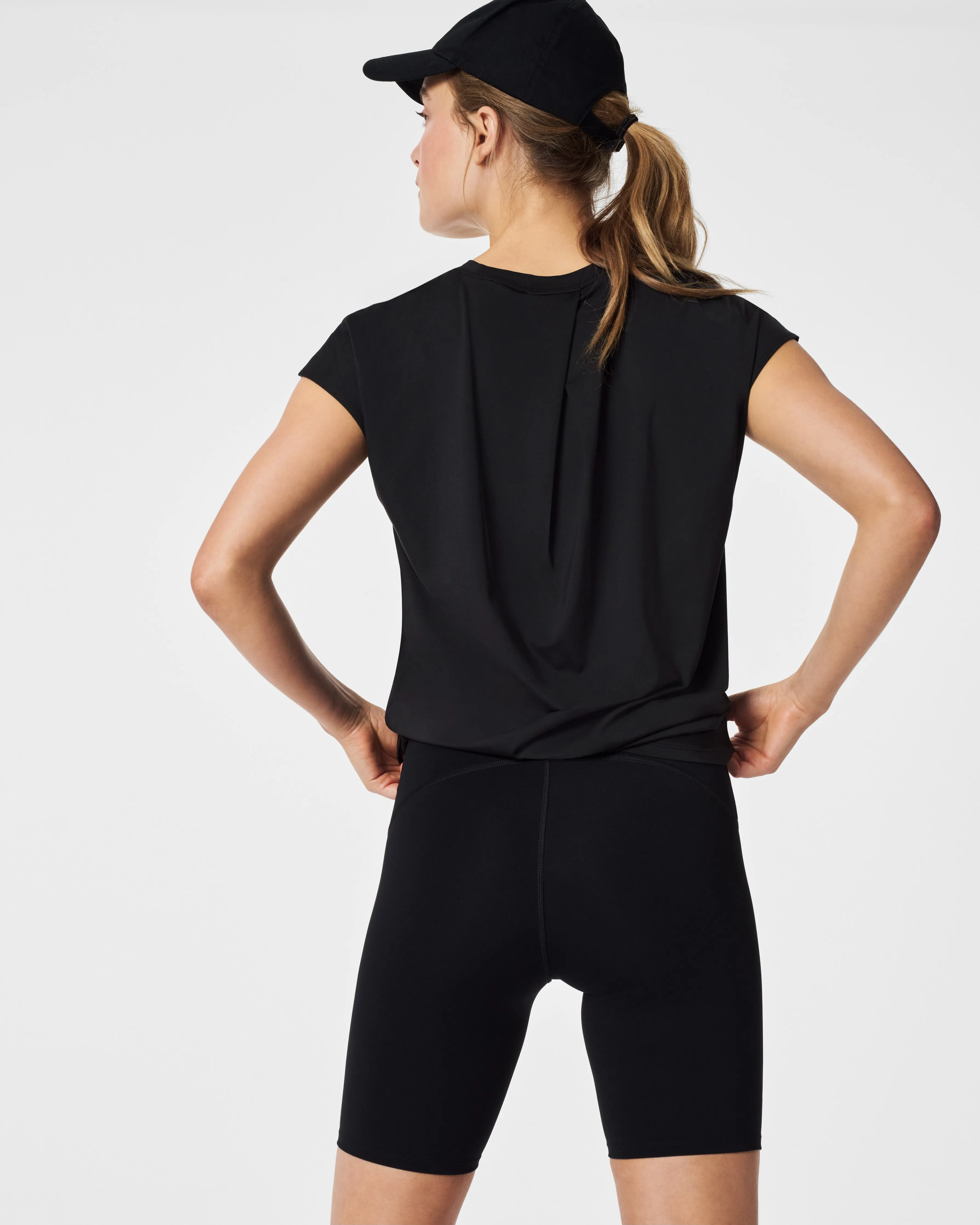 SPANX® Butter Cap-Sleeve Tee