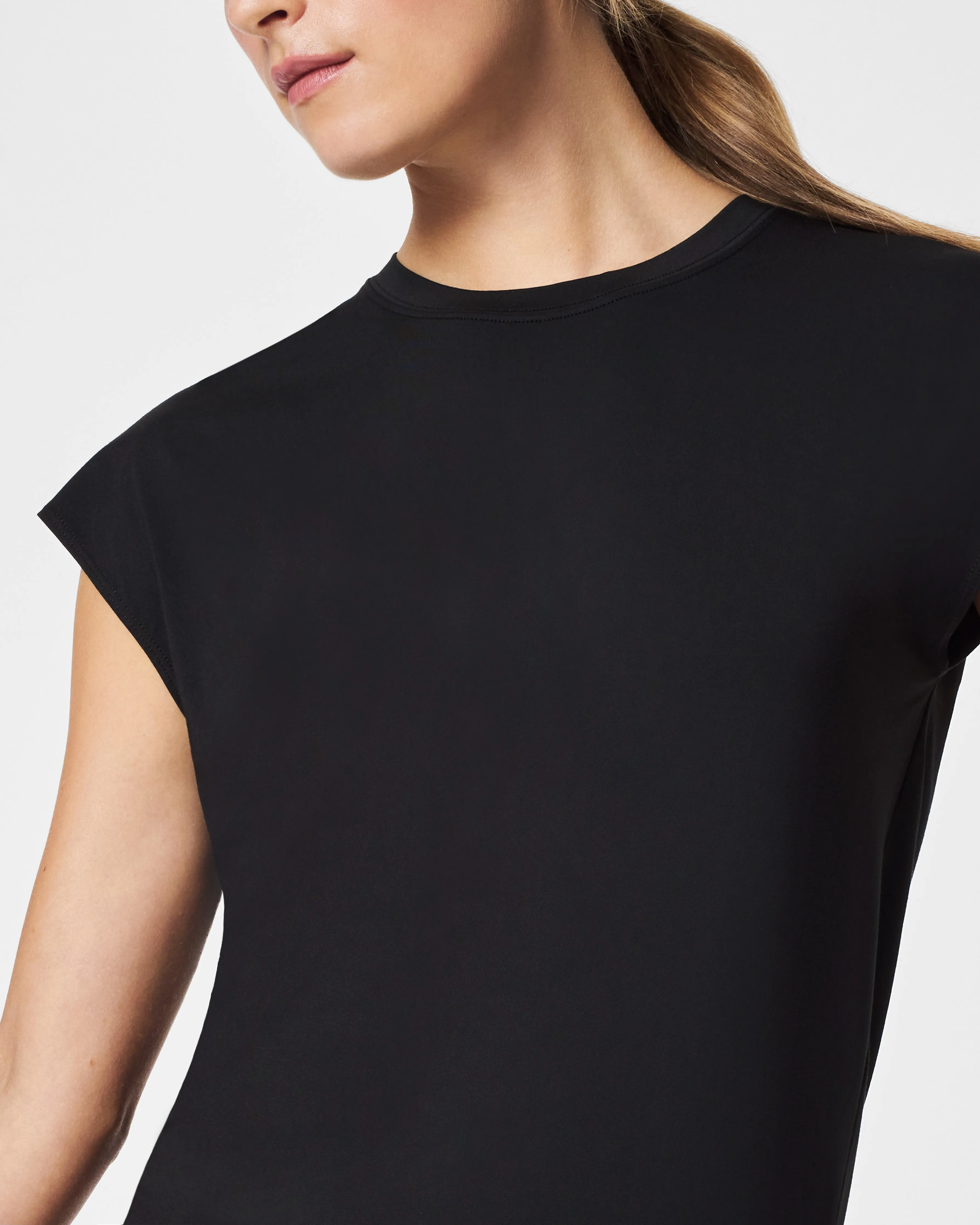 SPANX® Butter Cap-Sleeve Tee