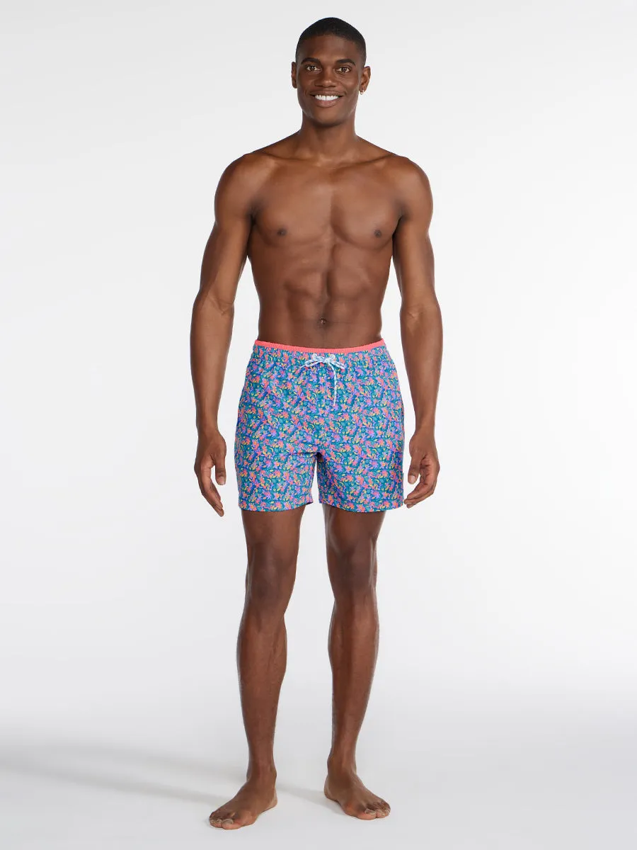 The Spades 5.5" (Classic Lined Swim Trunk)