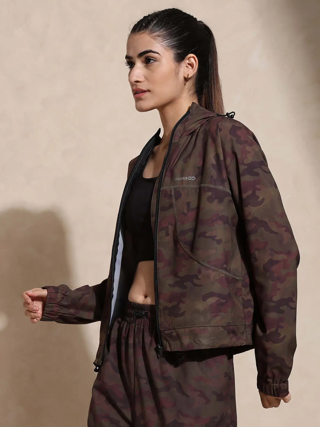 Utility Cargo Jacket Army Camo