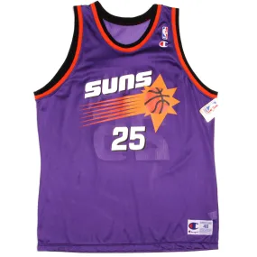 VINTAGE CHAMPION NBA PHOENIX SUNS Miller #25 JERSEY 1990s SIZE 48 MADE IN USA DEADSTOCK