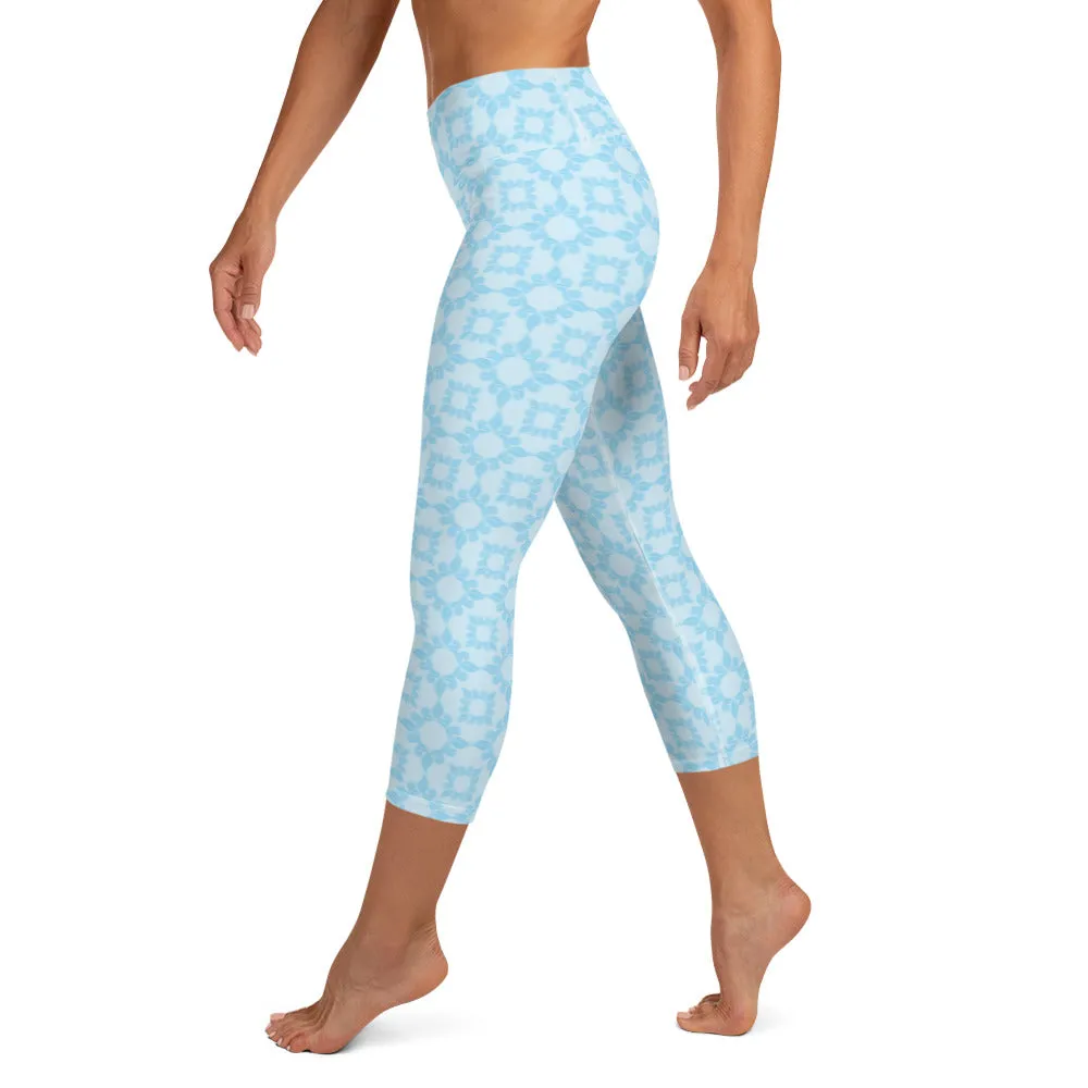 Yoga Capri Leggings Triangle