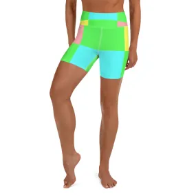 Yoga Shorts Pastel