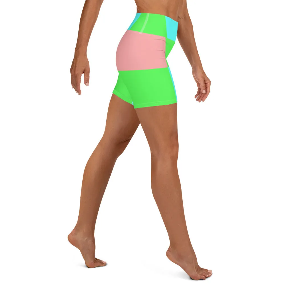 Yoga Shorts Pastel