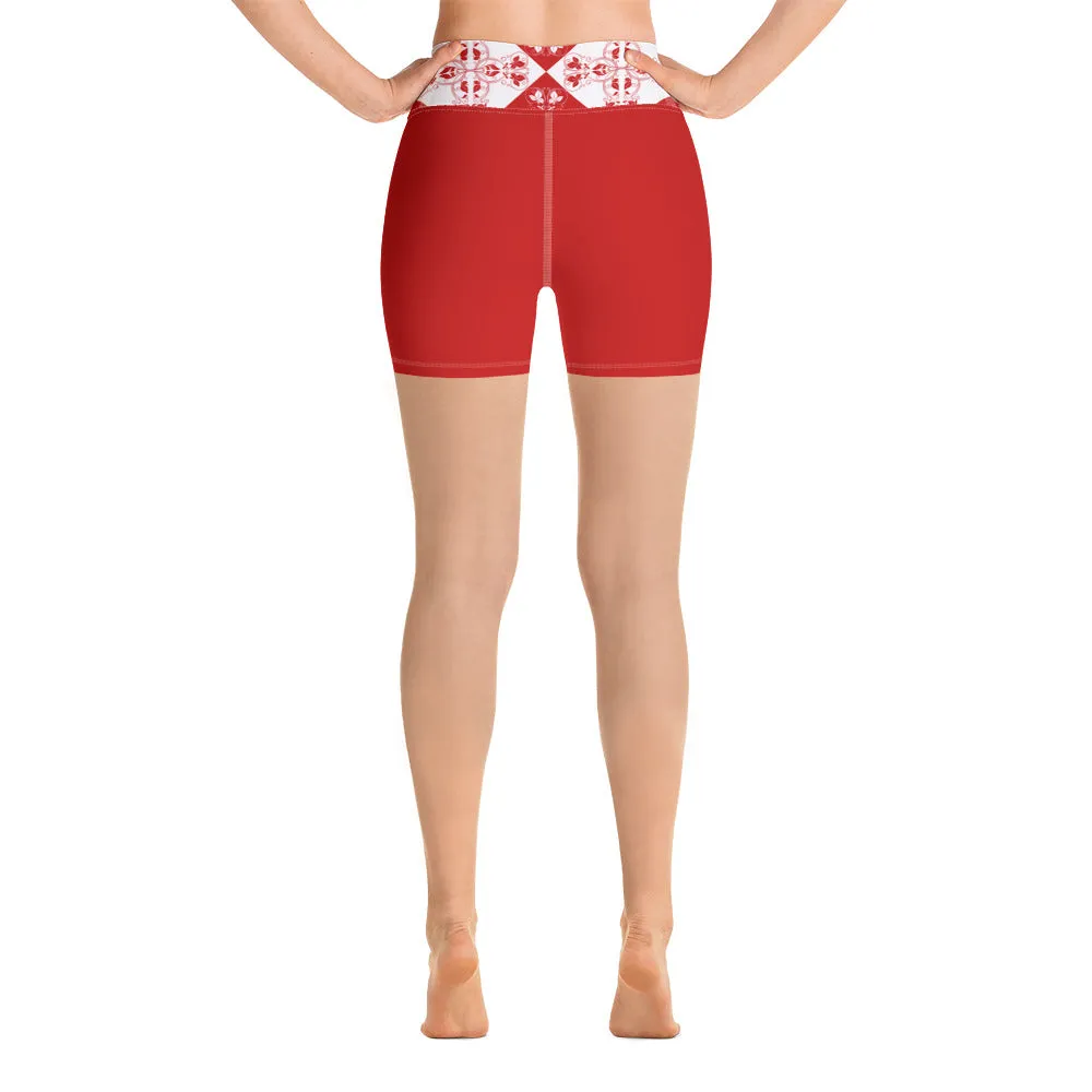 Yoga Shorts Xene Red